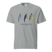 Image 3 of Goose Creek Co Fly Fishing Unisex Garment-Dyed Heavyweight T-shirt