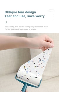 Image 2 of Sticky Silicone Dust Wiper Remover/Reusable Lint Roller