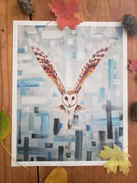 Image 1 of Owl in Flight | Fine Art Print