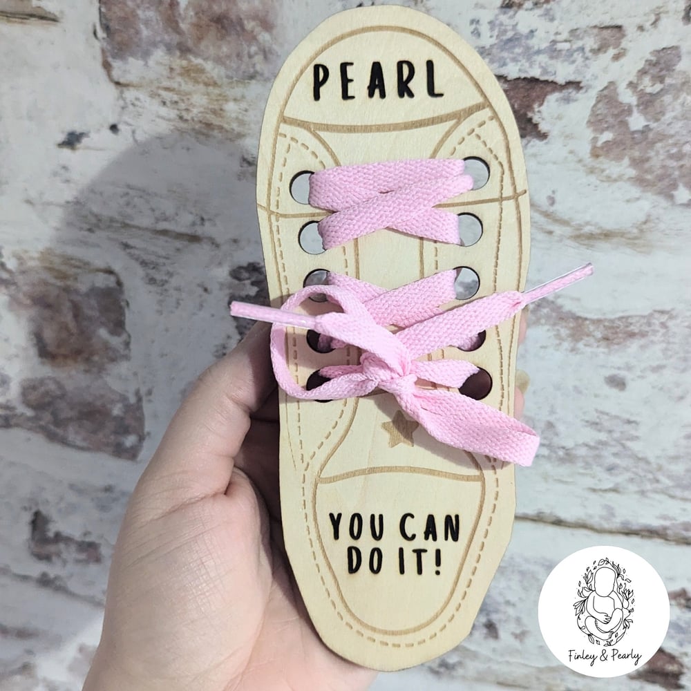 LEARNING: Personalised Shoe Tie