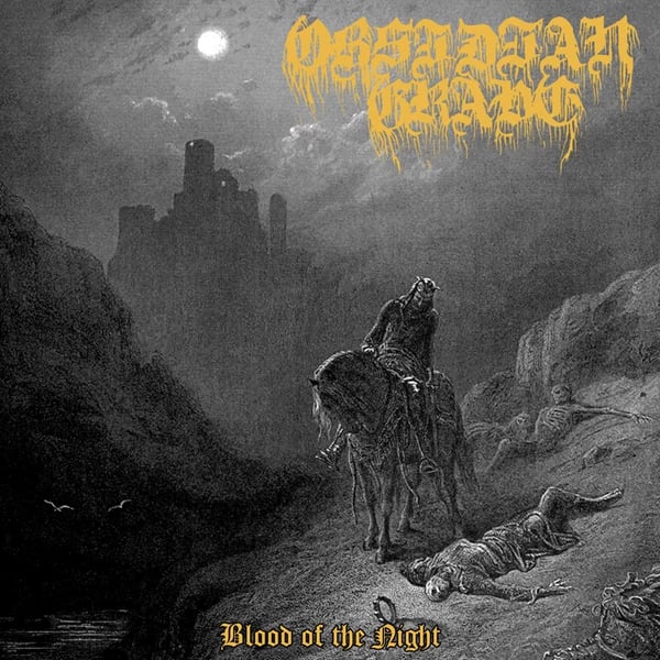 Image of Obsidian Grave "Blood of the Night" CD