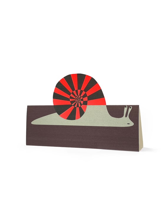 Image of Snail Flip Card