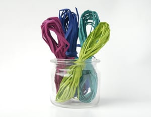 Image of Paper Ribbons in Pop Colors - Set of 4 Skeins