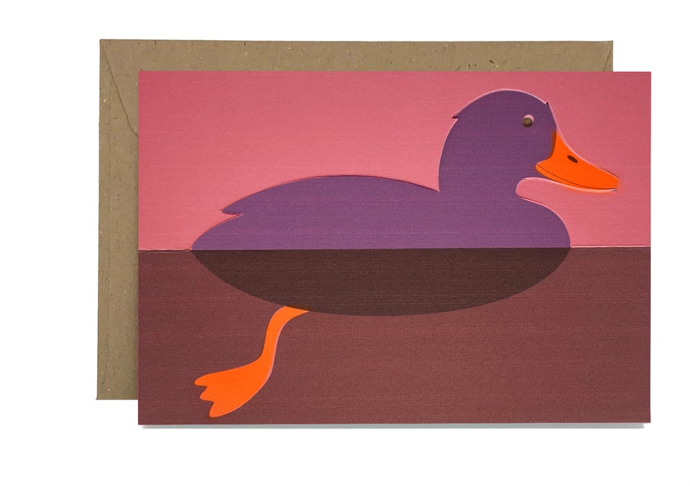 Image of Duck - Flip Card