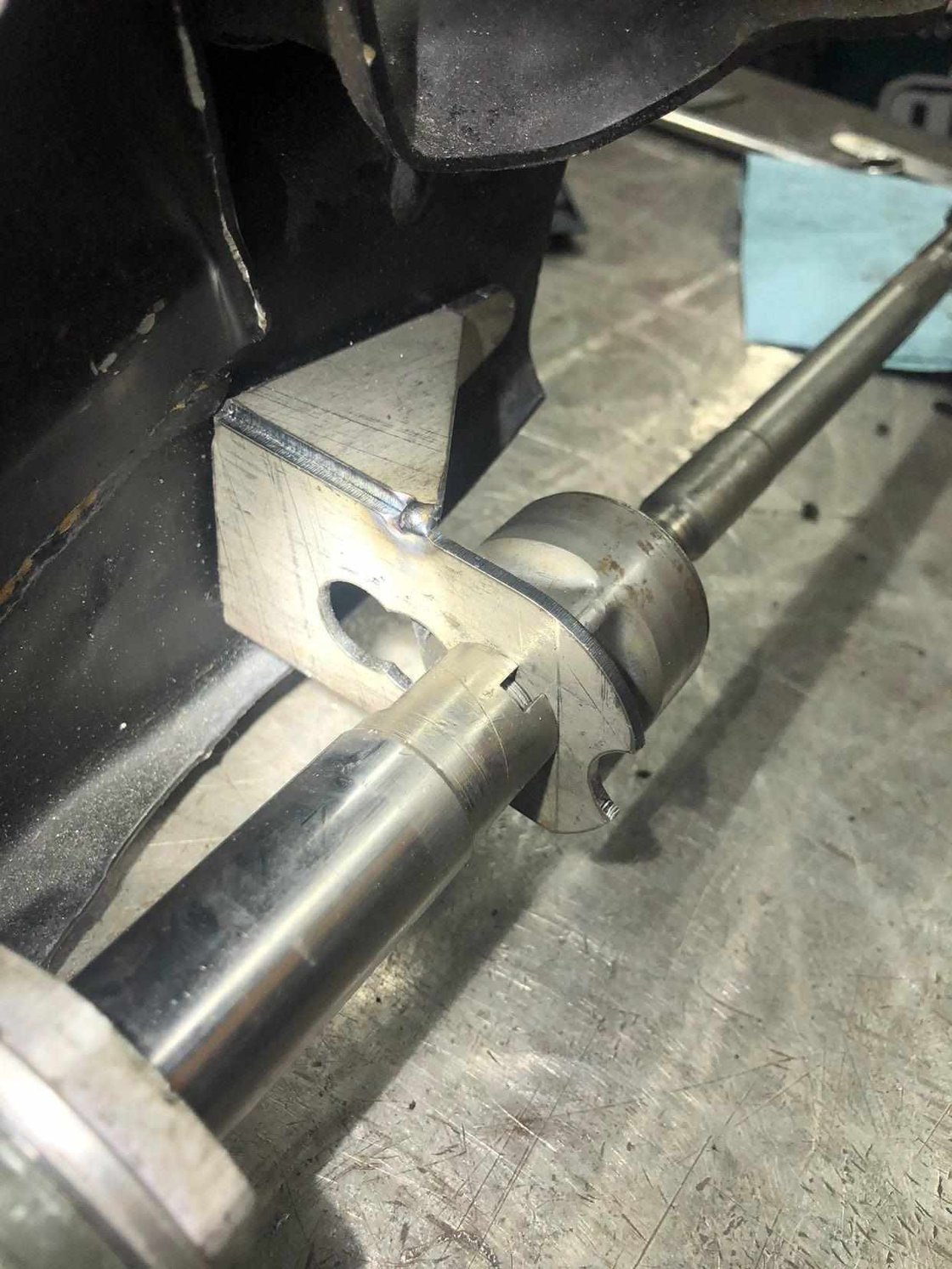 Image of S-Chassis rack relocation fixture