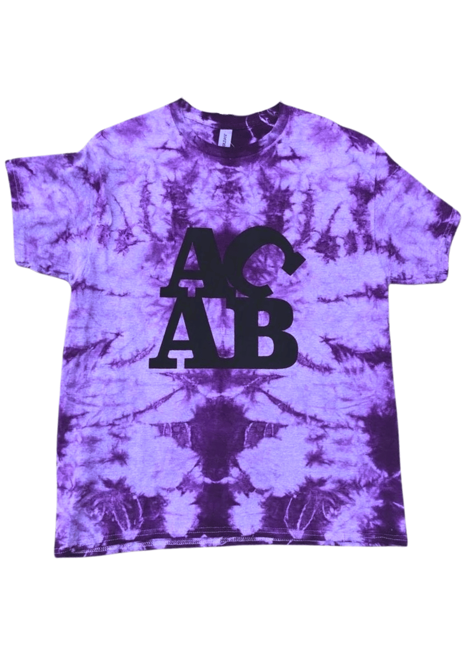 Image of Purple ACAB Tee