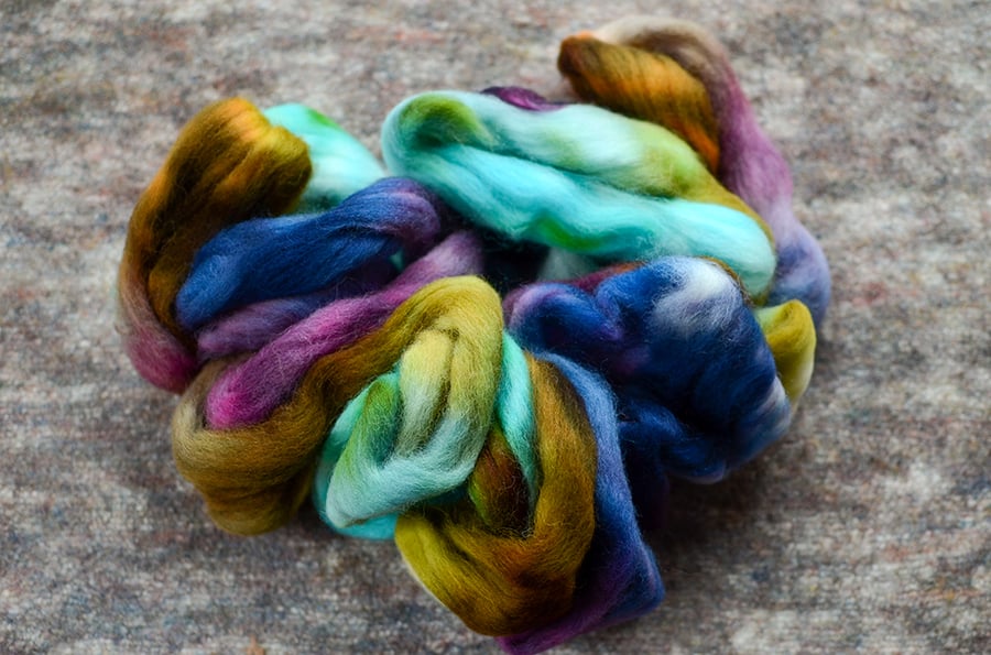 Image of "Birdsong" Falkland Wool Spinning Fiber - 4 oz.