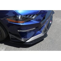 Image 2 of Ford Mustang Front Bumper Canards 2018-2023