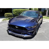 Image 3 of Ford Mustang Front Bumper Canards 2018-2023
