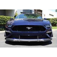 Image 4 of Ford Mustang Front Bumper Canards 2018-2023