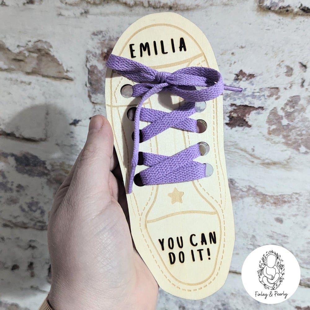 LEARNING: Personalised Shoe Tie