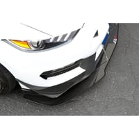 Image 1 of Ford Mustang Shelby GT350 Front Bumper Canards 2016-2020
