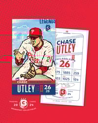 Image 1 of Utley Legends Card/Print