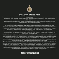 Image 4 of 10K Kowloon Dragon Center White Jade Pendant 