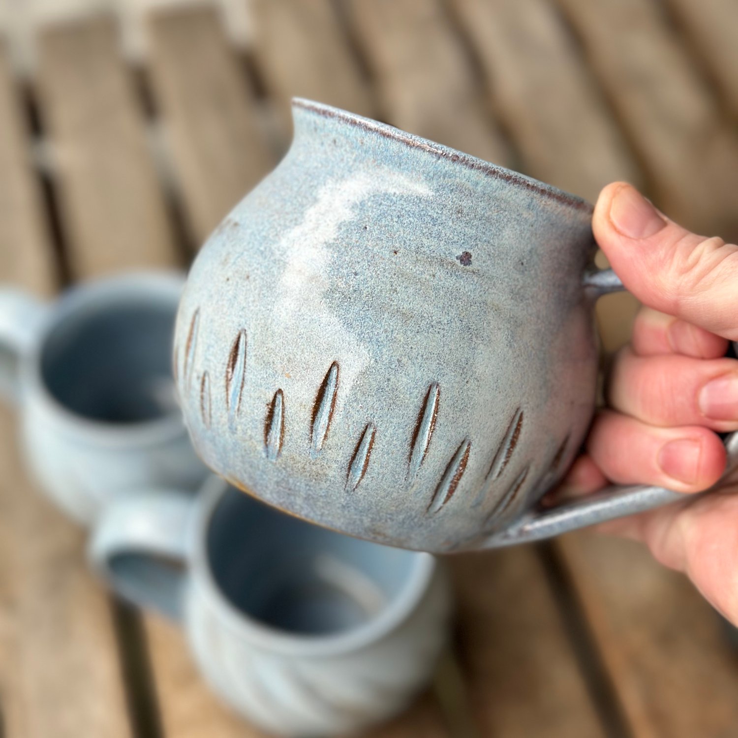 Image of Gray Stone Mug