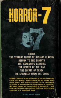 Image 2 of Horror - 7 by Robert Bloch