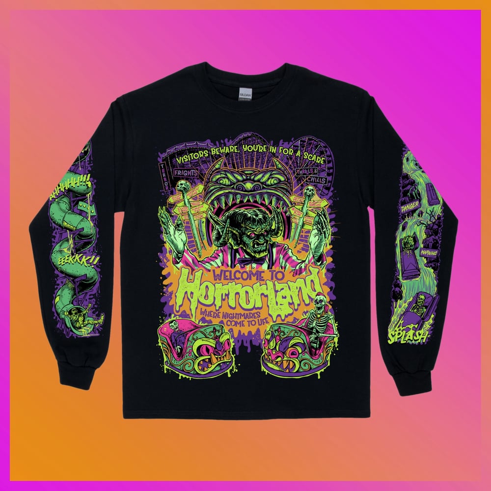 Image of HORRORLAND - LIMITED LONG SLEEVE
