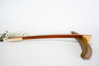 Image 2 of Handcrafted Wood Back Scratcher made of Exotic Wood of Padauk with Maple Backscratcher, Gift for mom