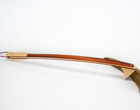 Image 7 of Handcrafted Wood Back Scratcher made of Exotic Wood of Padauk with Maple Backscratcher, Gift for mom