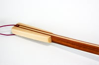 Image 8 of Handcrafted Wood Back Scratcher made of Exotic Wood of Padauk with Maple Backscratcher, Gift for mom