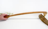 Image 3 of Handcrafted Exotic Wood Back Scratcher, Canary and Padauk with Maple Accent, Gift for Mom