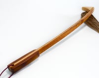 Image 5 of Handcrafted Exotic Wood Back Scratcher, Canary and Padauk with Maple Accent, Gift for Mom