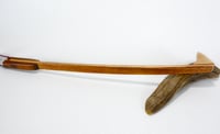 Image 8 of Handcrafted Exotic Wood Back Scratcher, Canary and Padauk with Maple Accent, Gift for Mom