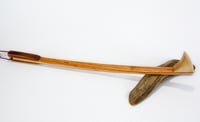 Image 9 of Handcrafted Exotic Wood Back Scratcher, Canary and Padauk with Maple Accent, Gift for Mom