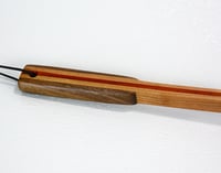 Image 5 of Handcrafted Wooden Backscratcher, Exotic Wood Padauk, Maple and Dark Walnut, Gift for mom