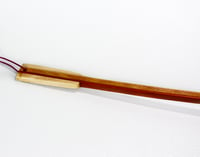 Image 4 of Handcrafted Wooden Backscratcher, Exotic Wood of Padauk and Tiger Wood, Maple, Gift for mom
