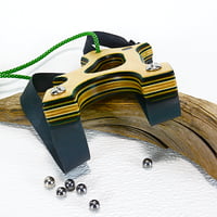 Image 3 of Wooden Sling Shot, Handmade Catapult, OTF Right Hander, Hunting Gift, Wood Catapult, Outdoorsman 