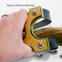 Image 5 of Wooden Sling Shot, Handmade Catapult, OTF Right Hander, Hunting Gift, Wood Catapult, Outdoorsman 