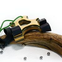 Image 6 of Wooden Sling Shot, Handmade Catapult, OTF Right Hander, Hunting Gift, Wood Catapult, Outdoorsman 