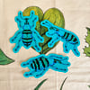Blue Weevil Sticker Set