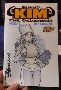 Image of Backpack Kim 1/1 Original Sketch