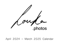 Image 1 of April 2024 - March 2025 Calendar *PREORDER*