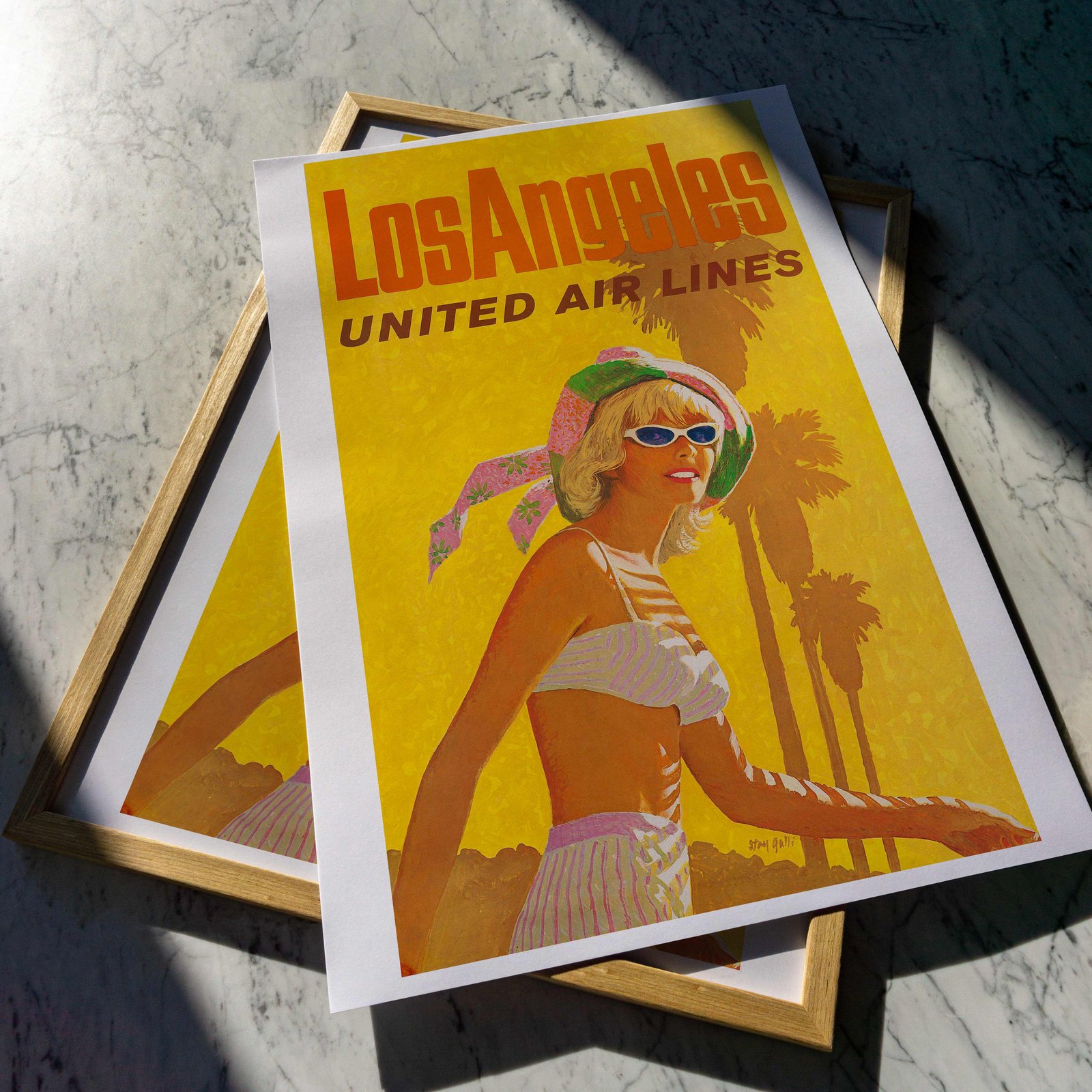 United Airlines - Los Angeles | Stanley Walter Galli - 1960