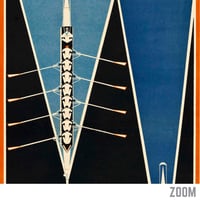 Image 2 of Boat Race | Charles Paine - 1925 | Event Poster | Vintage Poster