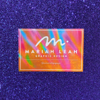 Mariah Leah Sticker (Rectangle)