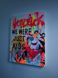 Image 3 of We were just kids (18 x 24) original painting