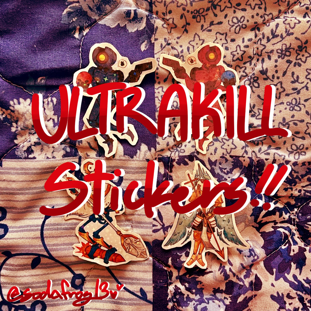 Image of ULTRAKILL Stickers