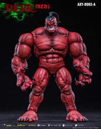 Image 4 of [Pre Order]AXYTOYS GRAY/RED DEVIL 1/10 scale action figure not pitt  AXY-0001