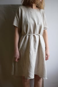 Image 1 of Handsewn linen dress