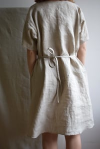 Image 3 of Handsewn linen dress