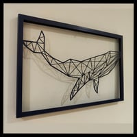 Image 4 of Polygon Whale Metal Picture