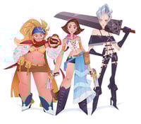 Final Fantasy X-2 Print