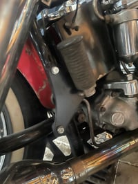 Image 3 of Duo Glide Passenger peg mounts
