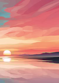 Image 4 of Under The Big Sky Duel Print (Diptych)
