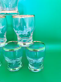 Image 2 of Set of Unique Horse Shot Glasses