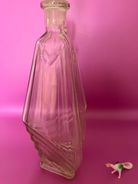 Image 3 of Art Deco Pressed Glass Decanter